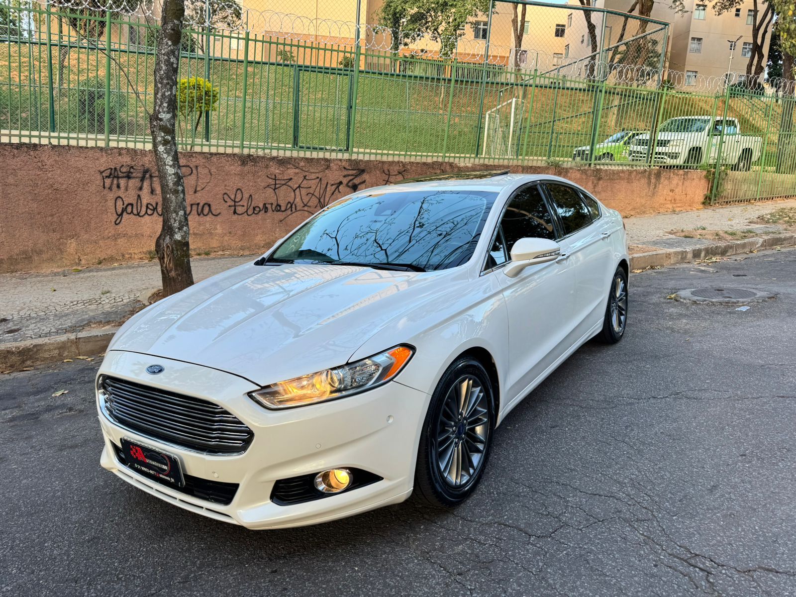 Ford Fusion Titanium 2.0 AWD 16V Automático 2012/2013 – Branco | Baixo KM | Abaixo da FIPE| OPORTUNIDADE!