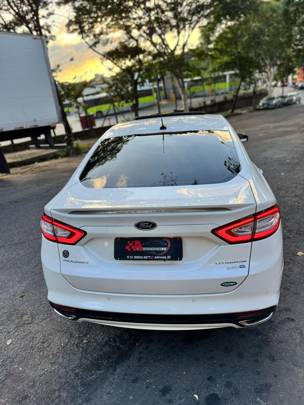 Ford Fusion Titanium 2.0 AWD 16V Automático 2012/2013 – Branco | Baixo KM | Abaixo da FIPE| OPORTUNIDADE!