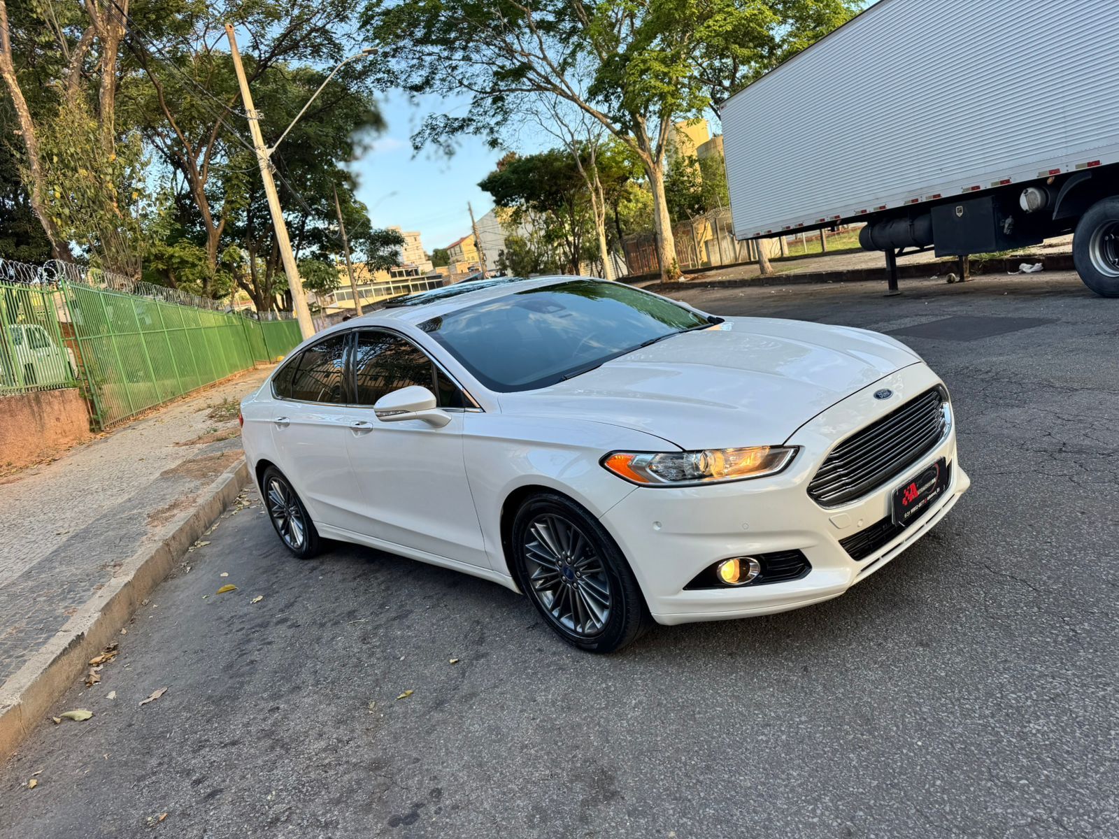 Ford Fusion Titanium 2.0 AWD 16V Automático 2012/2013 – Branco | Baixo KM | Abaixo da FIPE| OPORTUNIDADE!