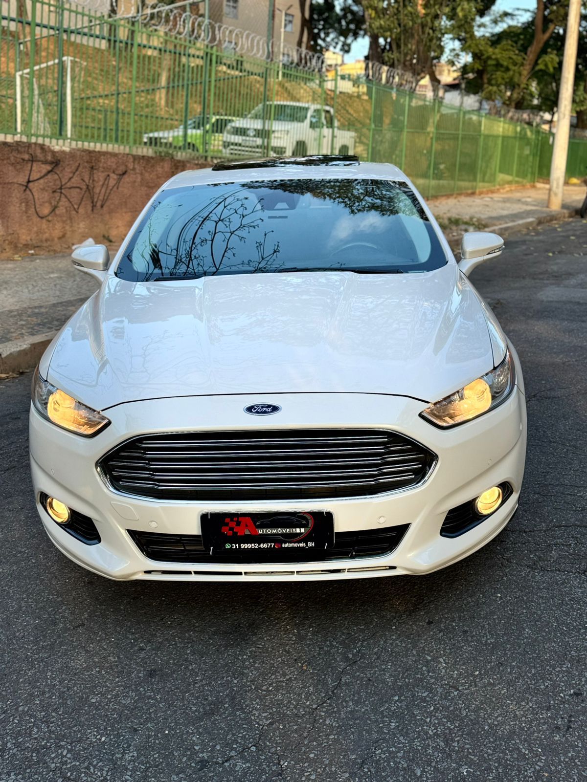Ford Fusion Titanium 2.0 AWD 16V Automático 2012/2013 – Branco | Baixo KM | Abaixo da FIPE| OPORTUNIDADE!