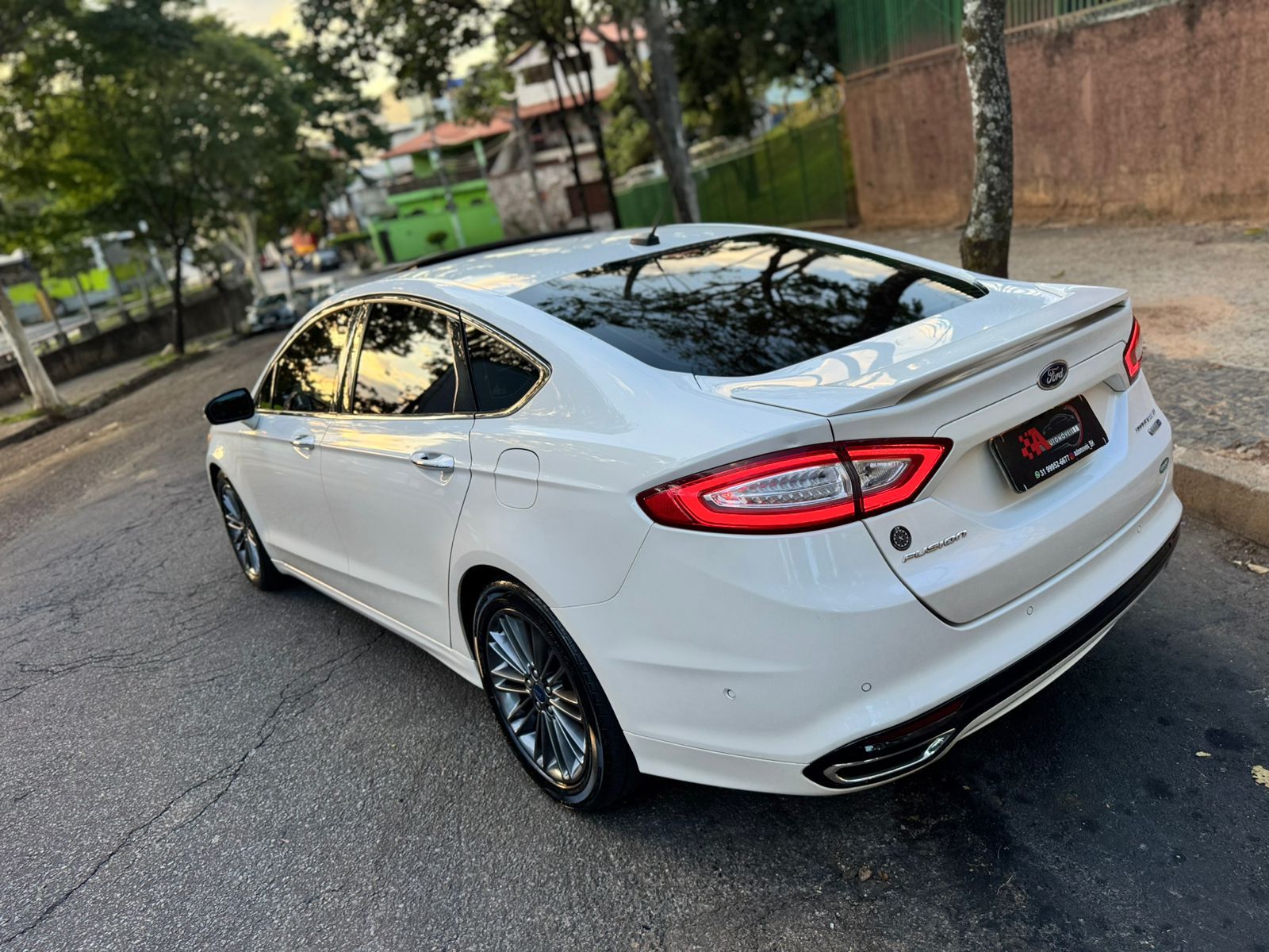 Ford Fusion Titanium 2.0 AWD 16V Automático 2012/2013 – Branco | Baixo KM | Abaixo da FIPE| OPORTUNIDADE!