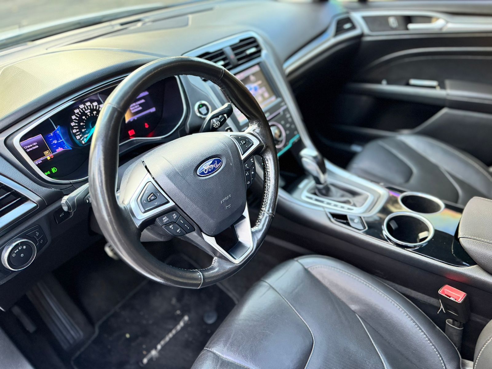 Ford Fusion Titanium 2.0 AWD 16V Automático 2012/2013 – Branco | Baixo KM | Abaixo da FIPE| OPORTUNIDADE!