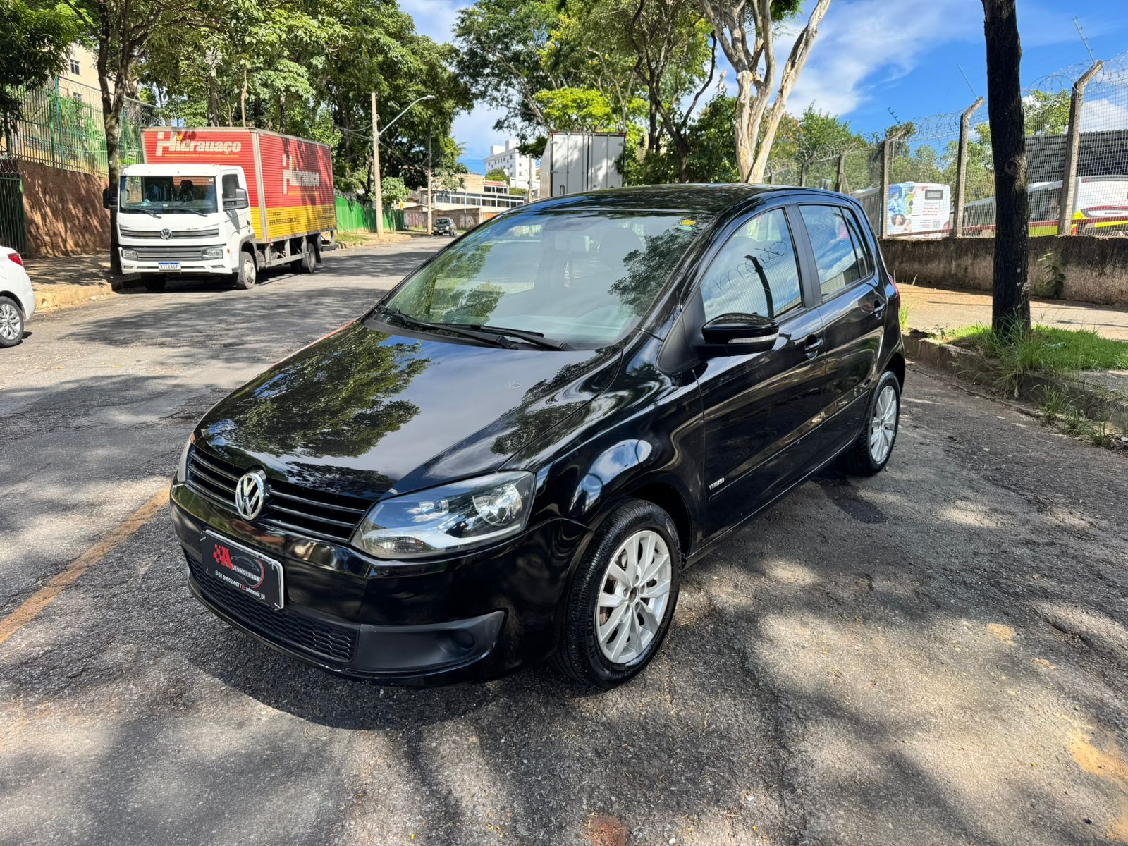 Volkswagen Fox 1.6 Manual 2013/2014 – Preto – Flex 