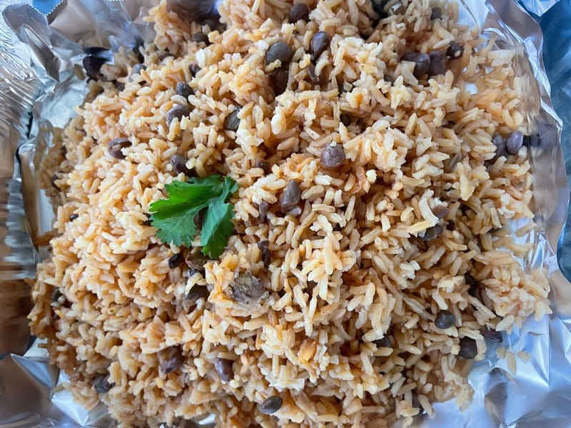 Spanish Rice/ arroz con gandules