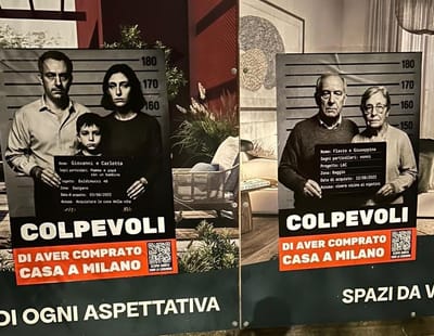 Milano, famiglie “sospese”: la protesta silenziosa dei cantieri bloccati