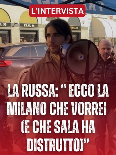 La Russa: ecco la Milano che vorrei (e che Sala ha distrutto)