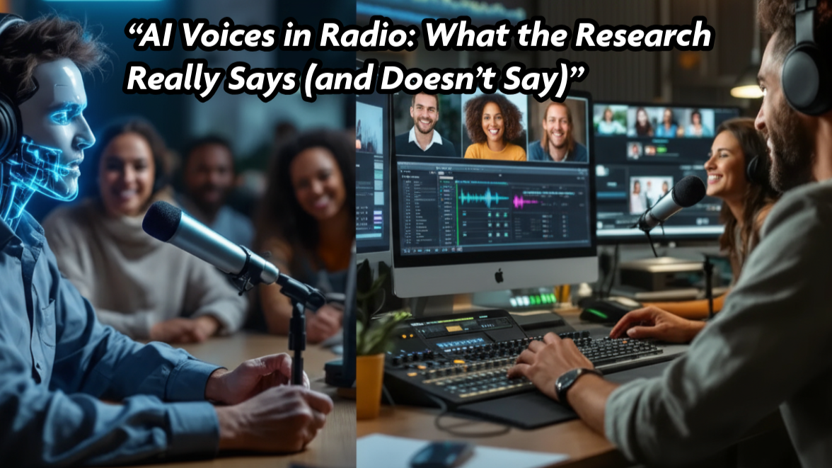 “AI Voices in Radio: What the Research Really Says (and Doesn’t Say)”