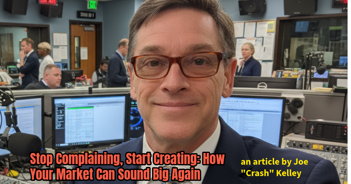 Stop Complaining, Start Creating: How Your Market Can Sound Big Again