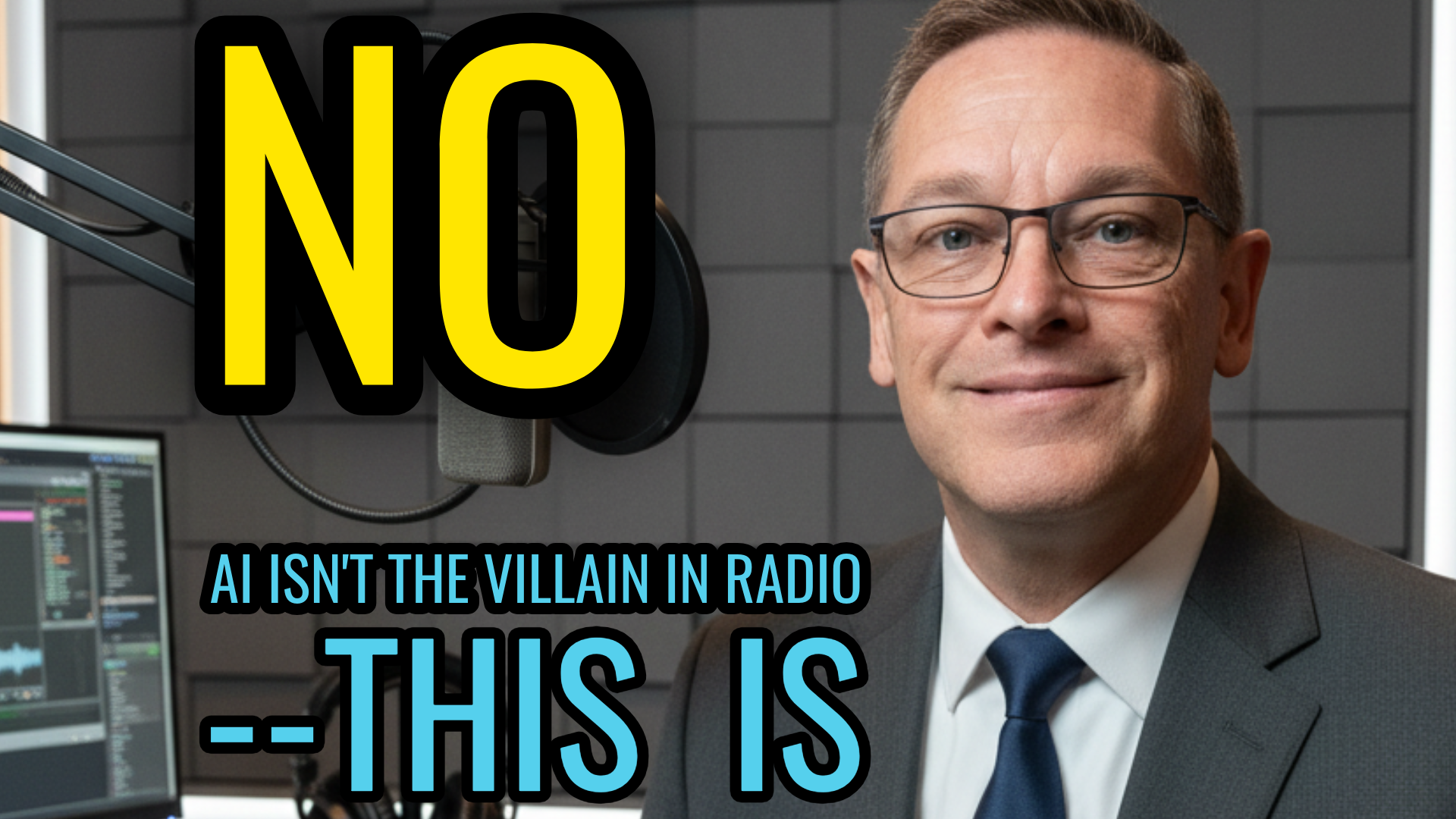 No. AI ISN'T THE VILLAIN IN RADIO...THIS IS