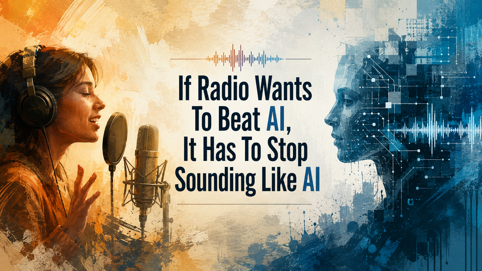If Radio Wants To Beat AI, It Has To Stop Sounding Like AI