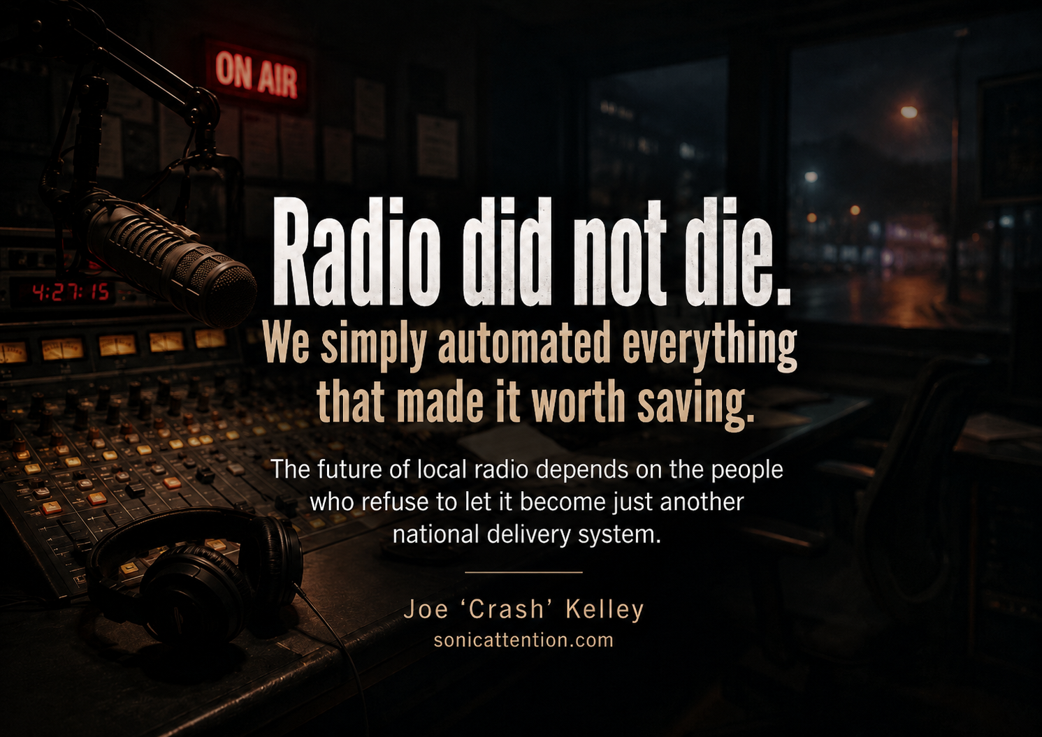 Radio: Where Does This All End?