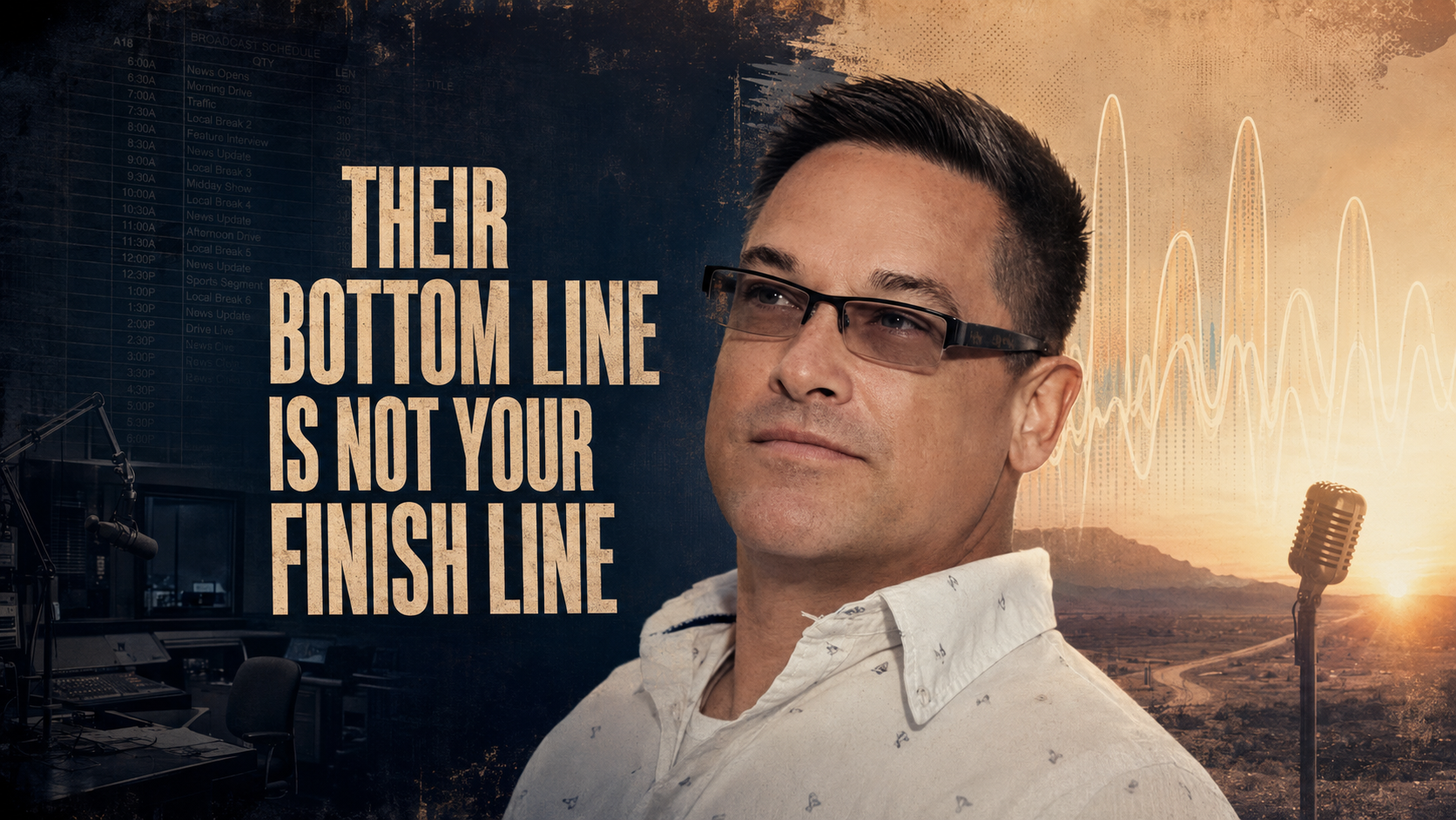 THEIR BOTTOM LINE IS NOT YOUR FINISH LINE -