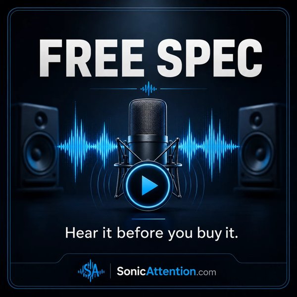 Free spec — hear it before you buy it. SonicAttention.com