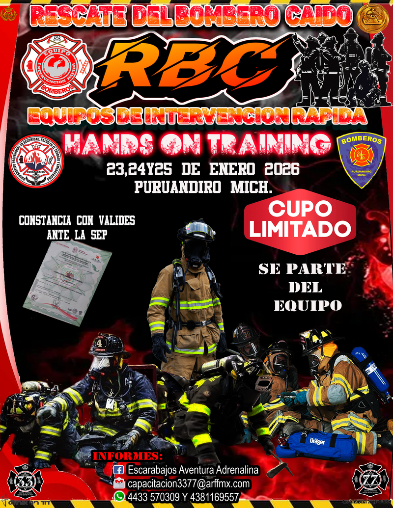 RESCATE DEL BOMBERO CAIDO (RIT TEAM)