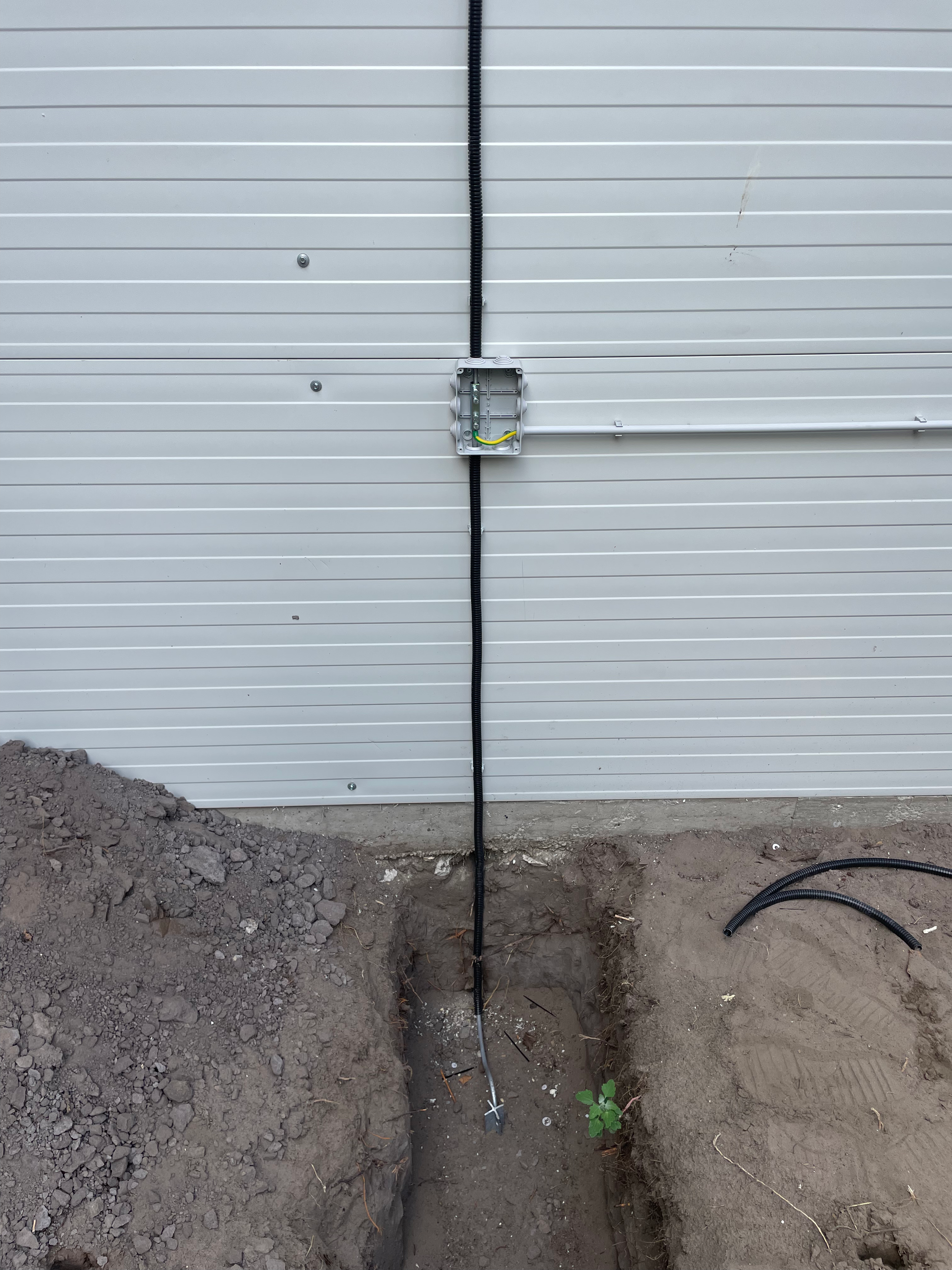 Földelő szonda telepítés