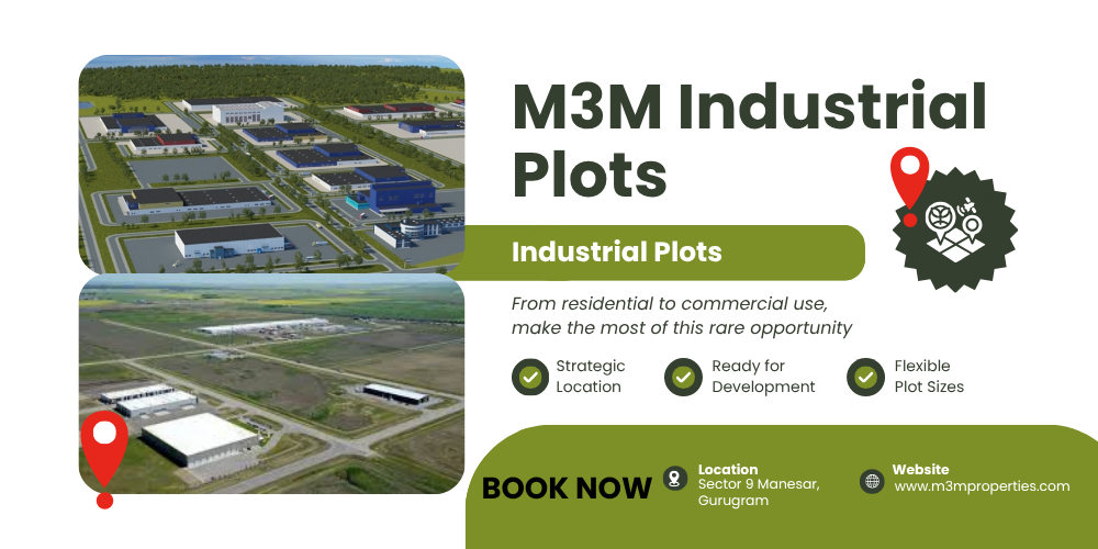 M3M Industrial Plots Manesar
