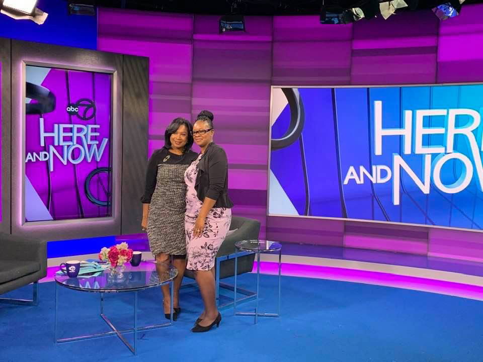 The day Sherneice Gatewood shares her story on Here and Now with Sandra Bookman