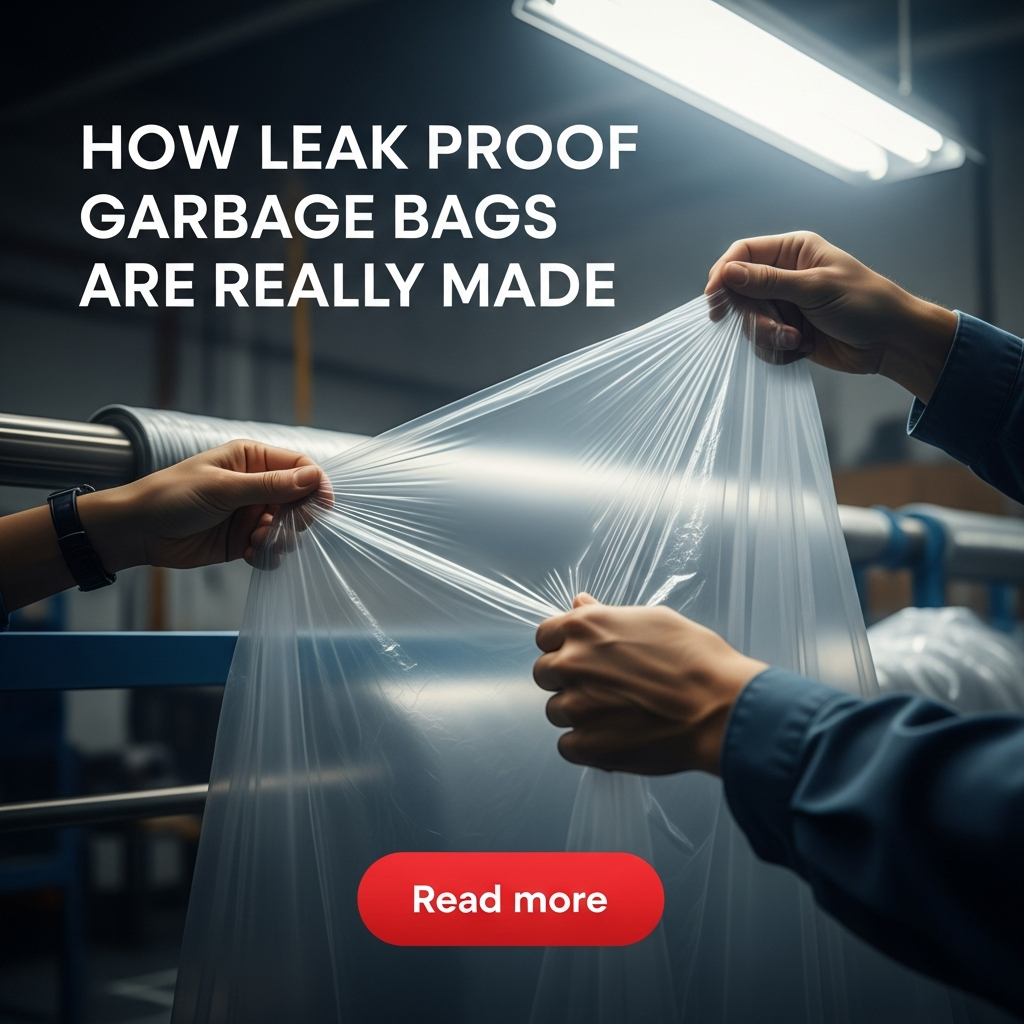 How a Garbage Bag Manufacturer Ensures Leak Proof Quality