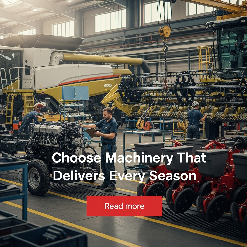Choosing Farm Machinery and Tools Manufacturers for Bulk Demand