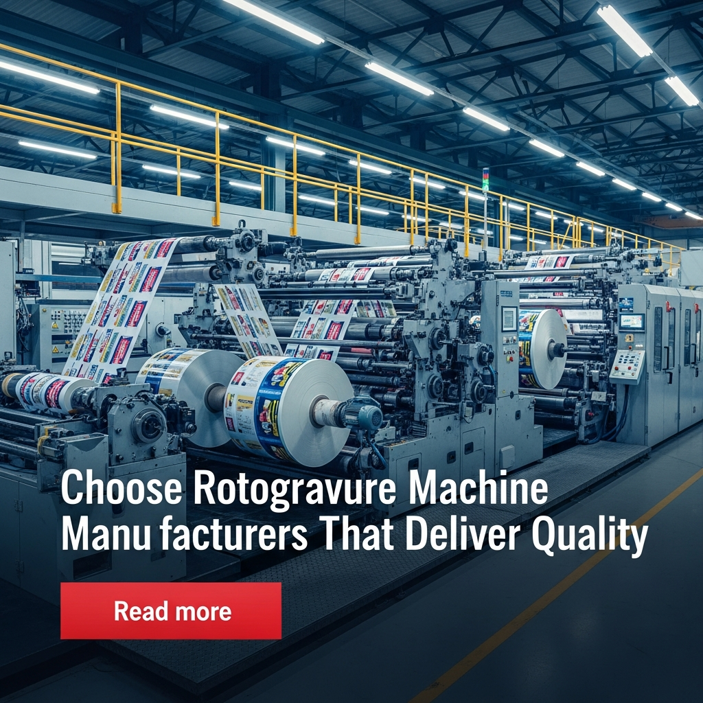 Choosing the Right Rotogravure Printing Machines Manufacturers