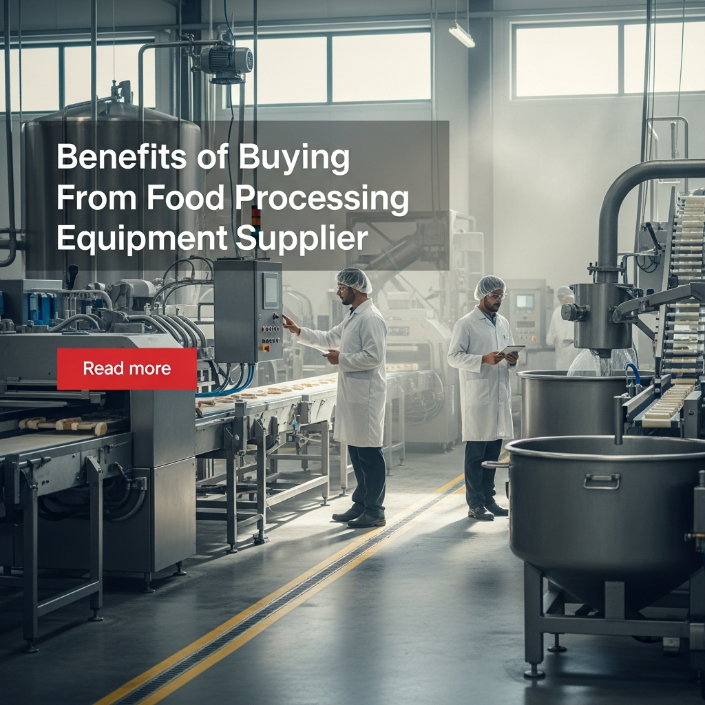 Benefits of Buying From a Bulk Food Processing Equipment Supplier