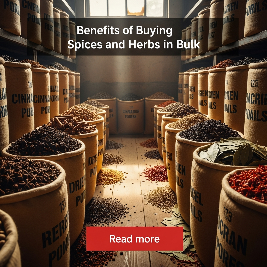 Benefits of Buying Spices and Herbs in Bulk for Businesses