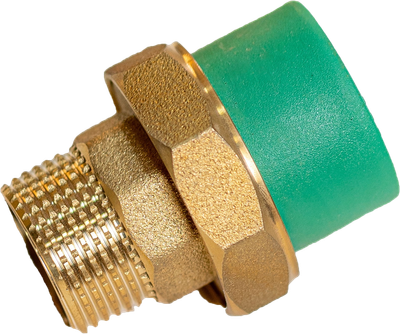 Copper Lacor Coupling (Male Thread)