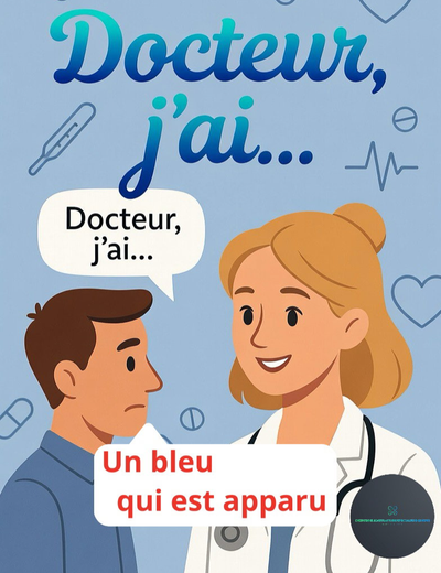 Docteur, J'ai un hématome qui est apparu!