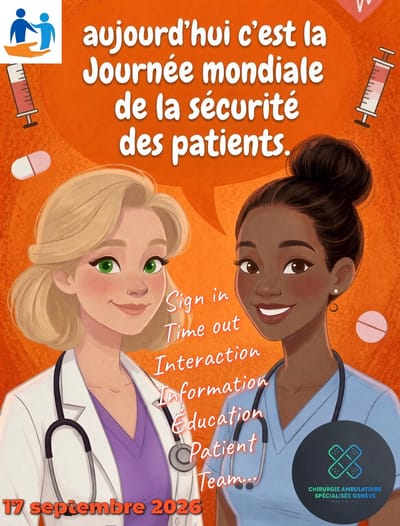 Journée Mondiale de la Sécurité des patients