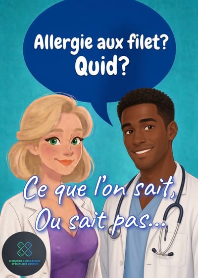 Allergie aux polypropylène (implant): quid?