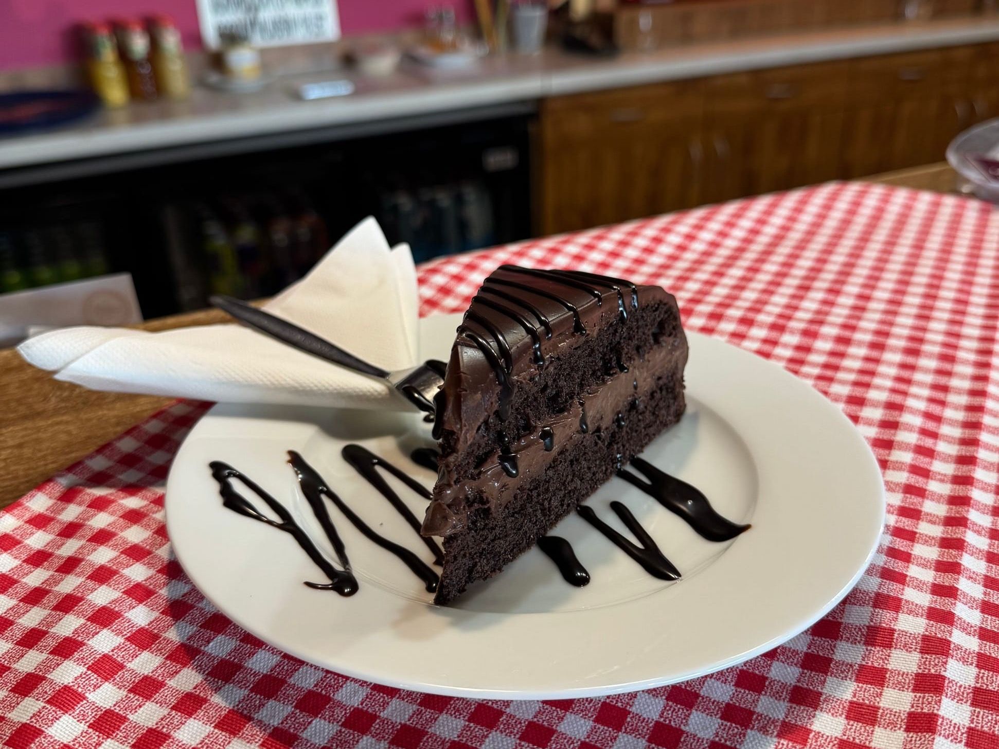 Domácí čokoládový dortík