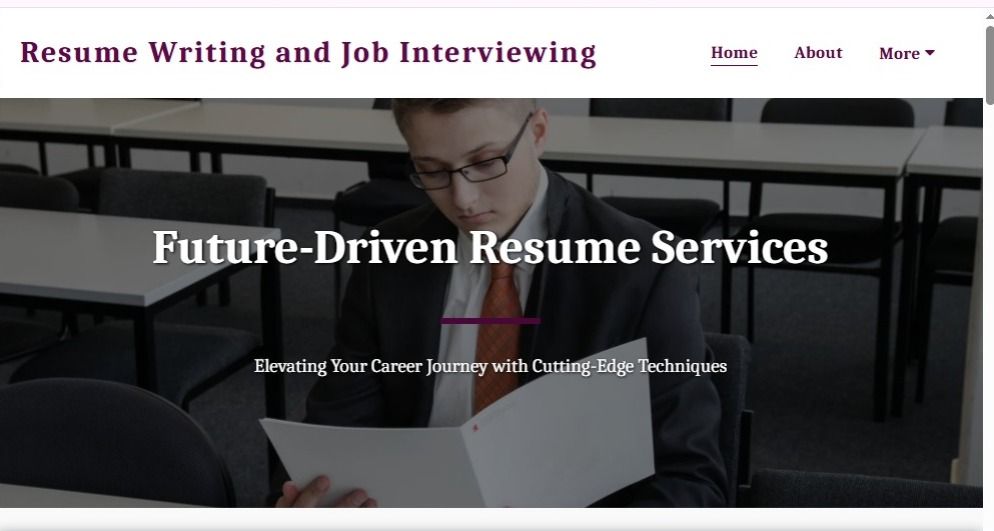 Resume Writing and Job Interviewing