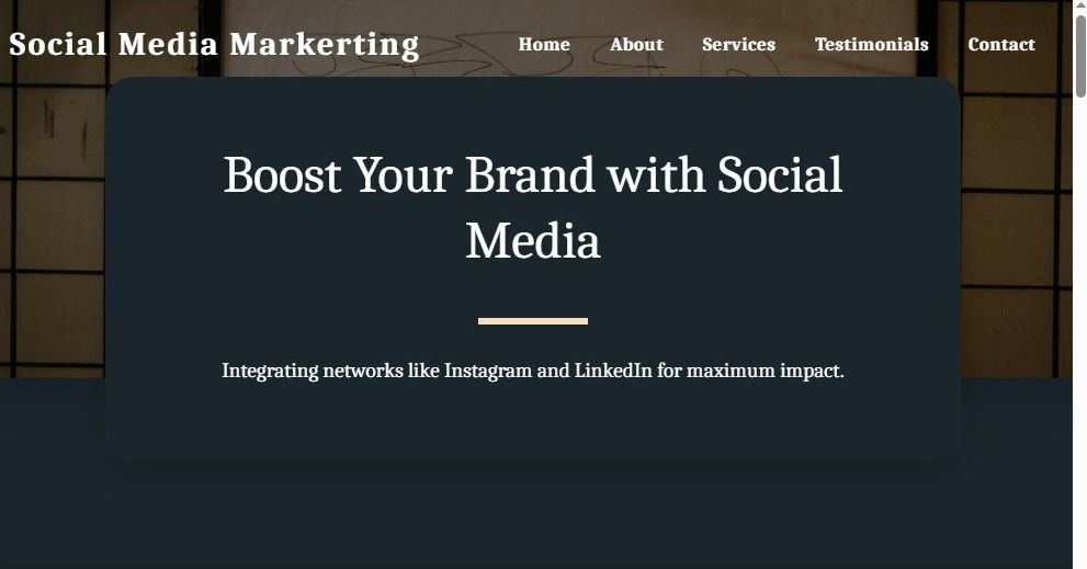 Social Media Markerting