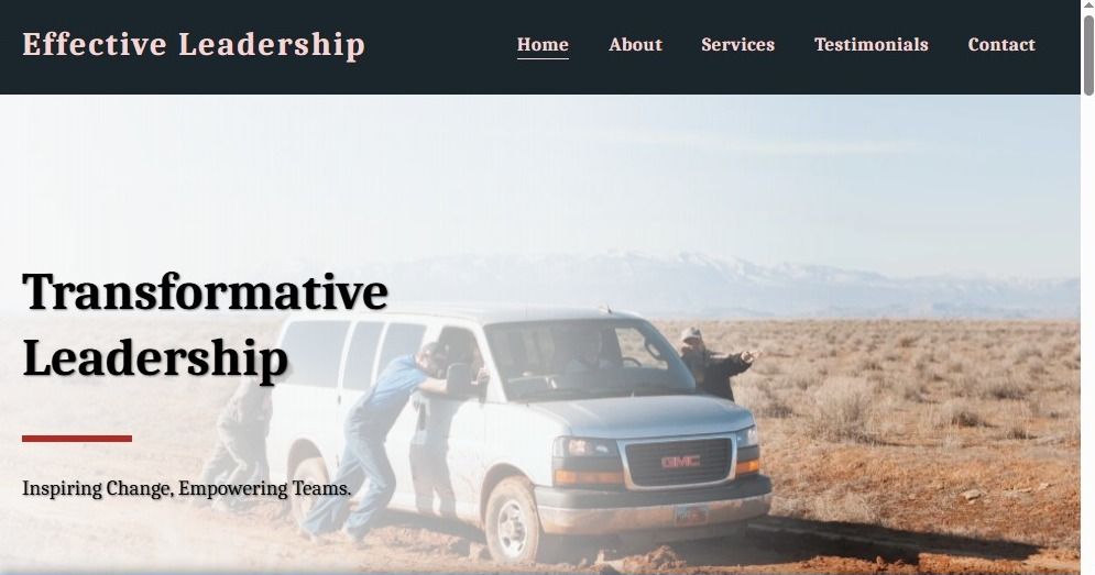 Effective Leadership