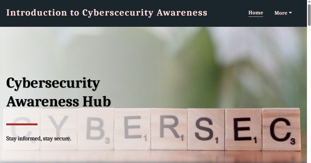 Introduction to Cyberscecurity Awareness