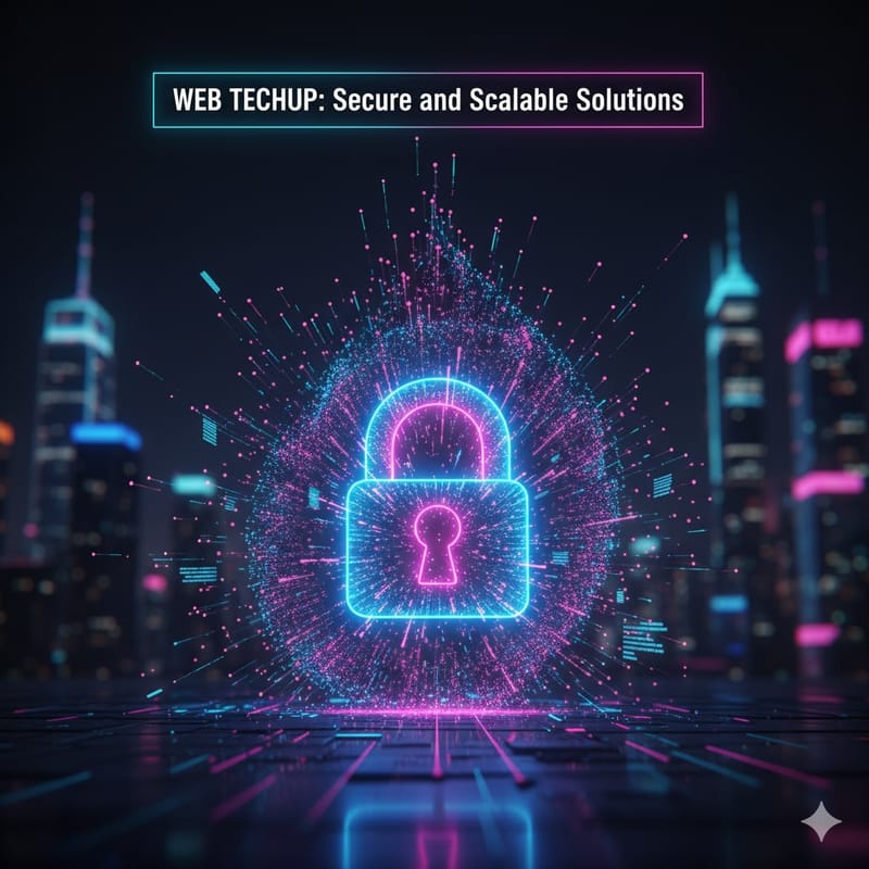 Web TechUp: Secure and Scalable Solutions