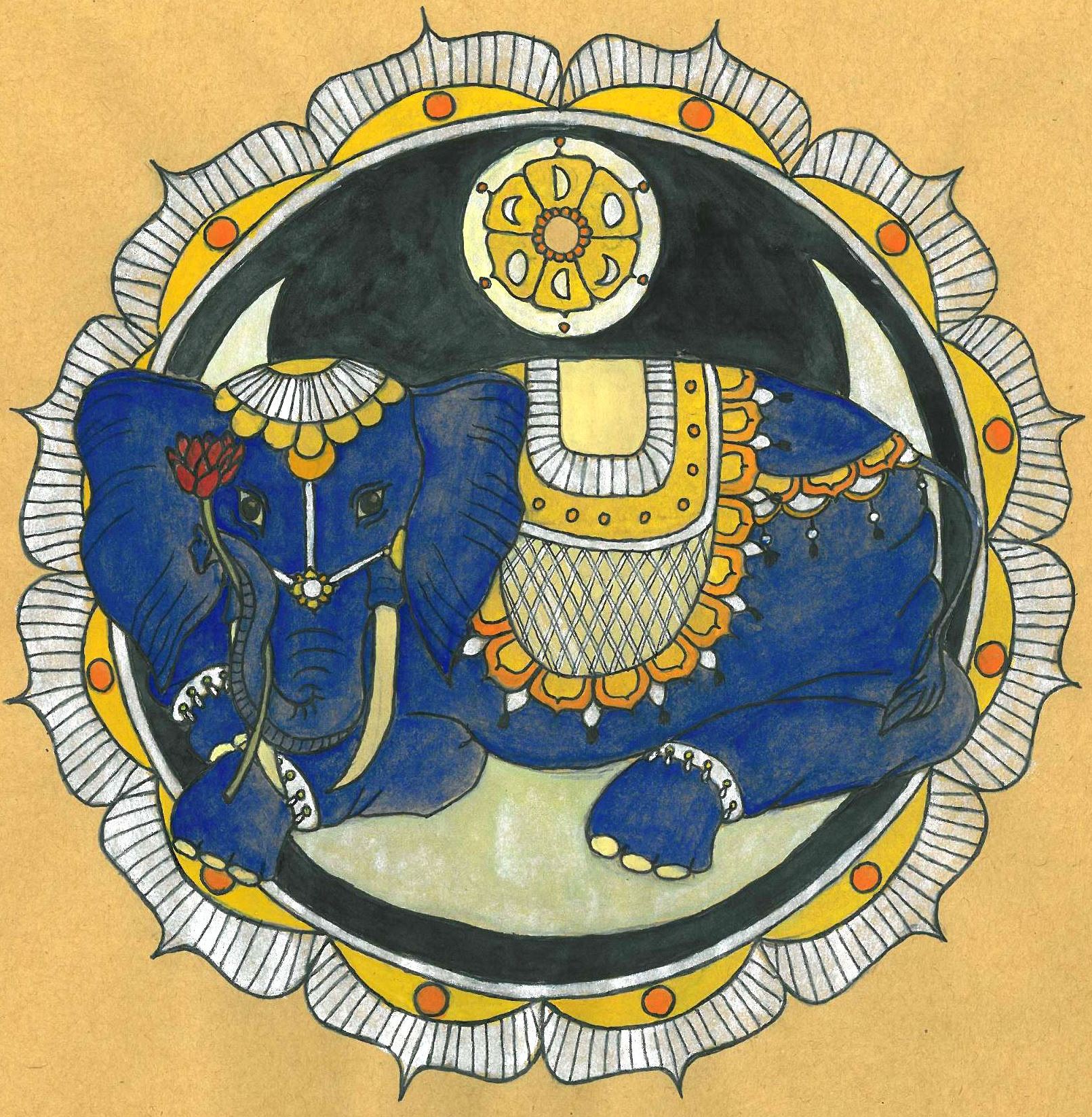 Traumvision eines Elefanten