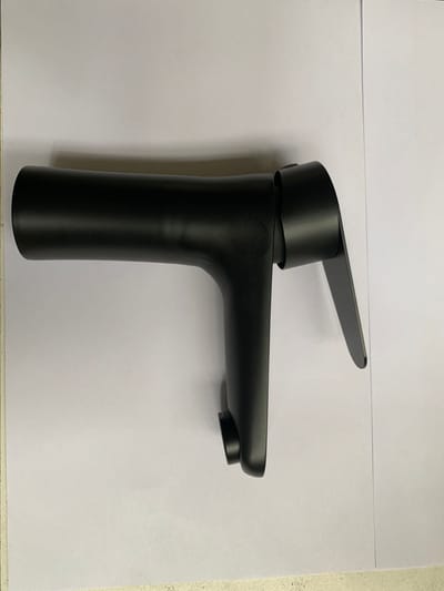 Black mixer tap