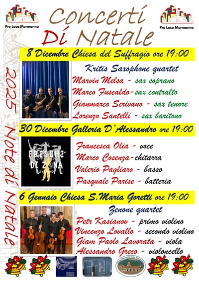 I CONCERTI DI NATALE