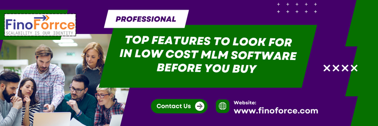 Top Features to Look for in Low Cost MLM Software Before You Buy