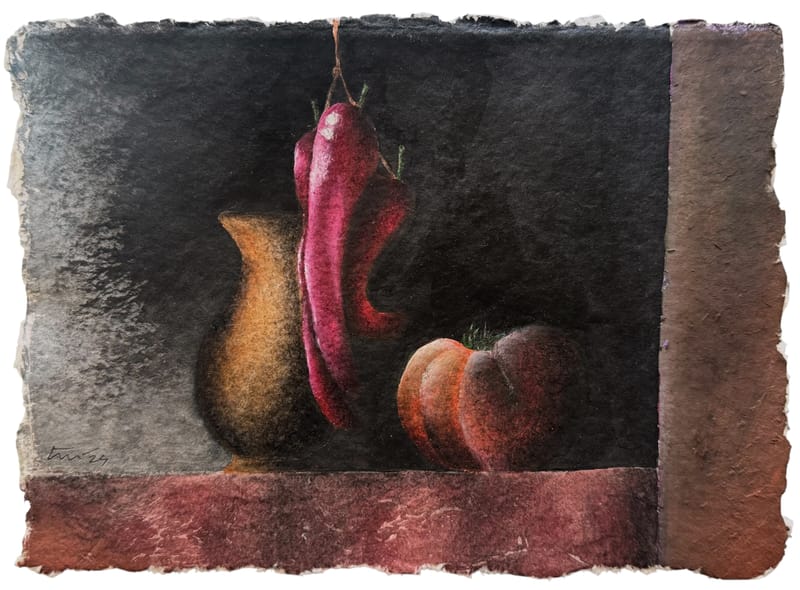 Bodegón oscuro (2025)