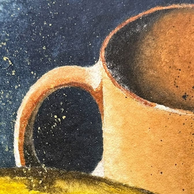 Plátano y taza (2024)