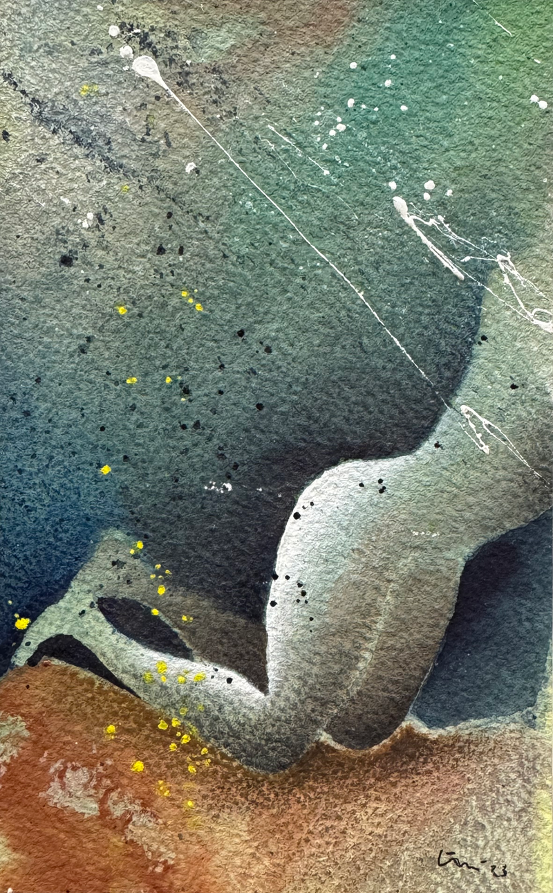 Mujer de rodillas II (2023)