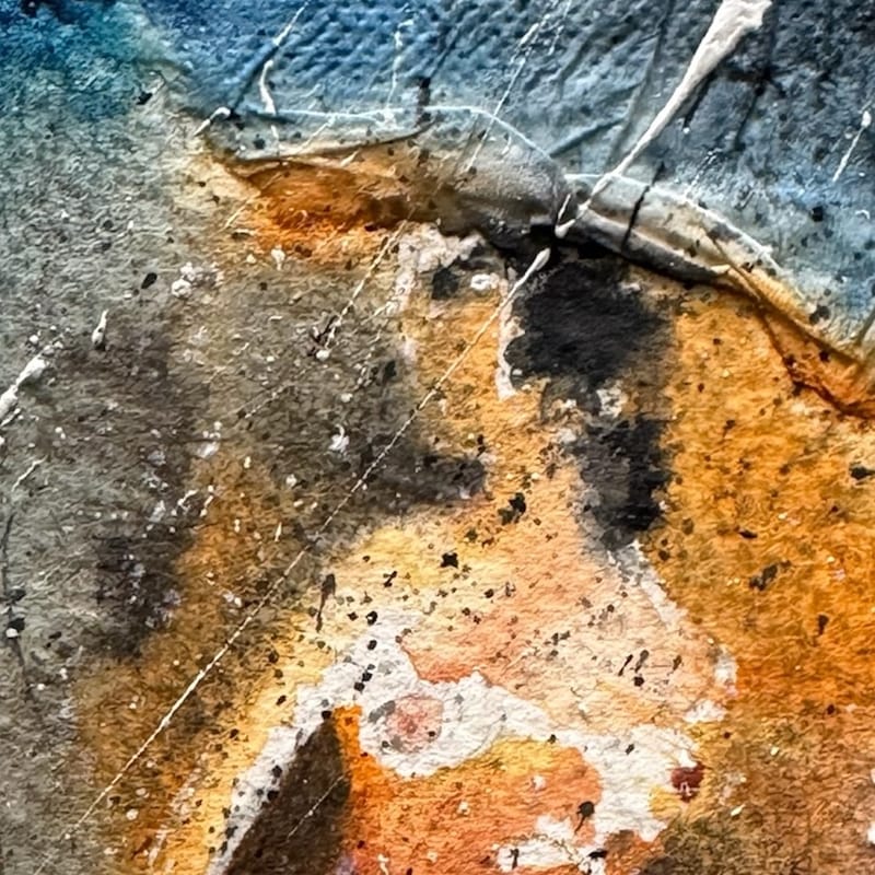 Mujer sentada en la cama (2023)