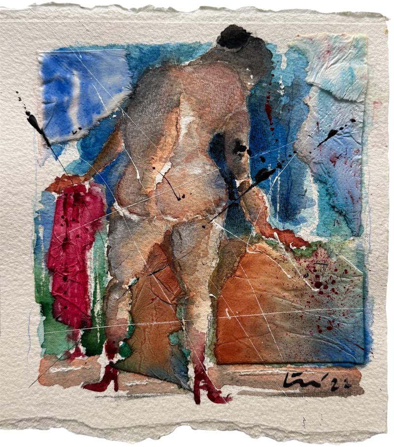 Prostituta años 50 haciendo la cama (2022)