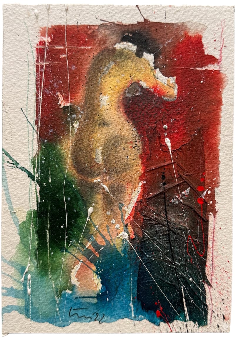 Mujer de espaldas (2022)