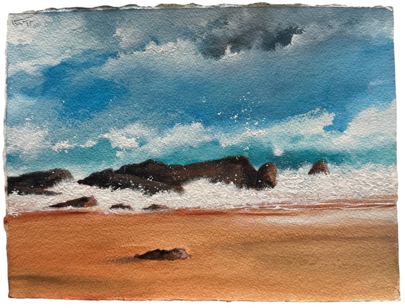 Rocas en la orilla (2025)