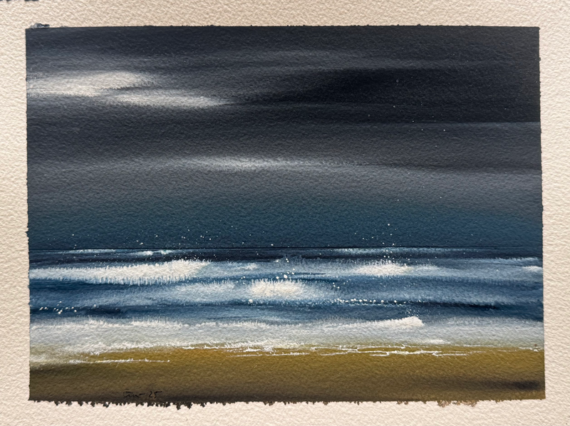 Noche oliva (lo que no se ve), 2025