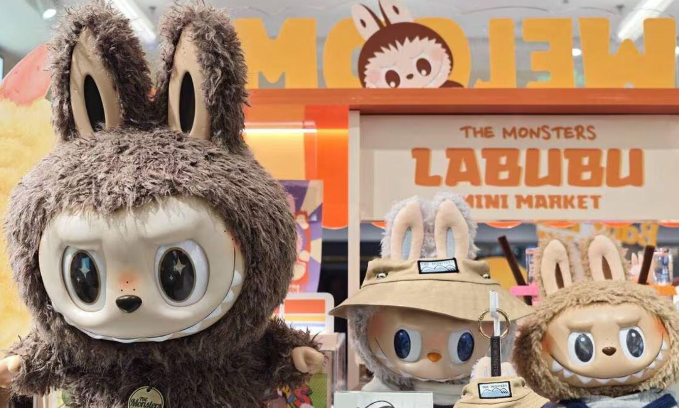 photo peluche Labubu