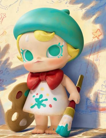 Baby Molly Future Painter Figurine